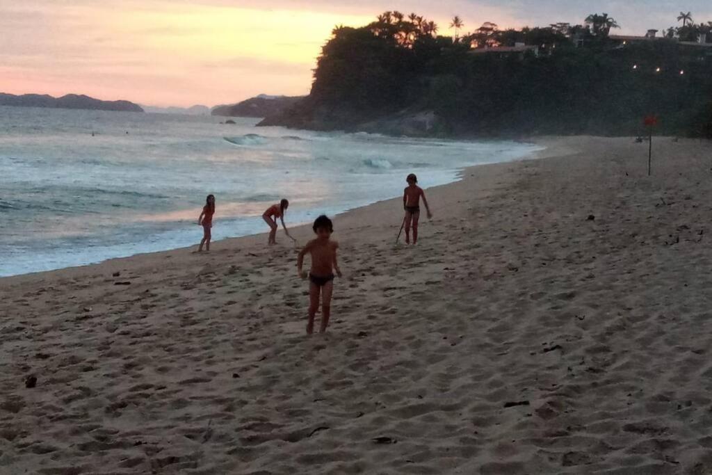 Altar Da Praia Vermelha 180° De Vista Para O Mar Ubatuba Kültér fotó